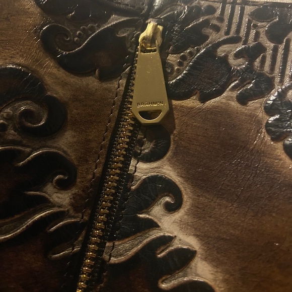 Brahmin Espresso Fresco soft checkbook wallet - Picture 9 of 9